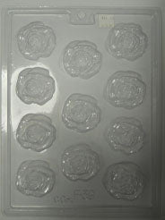 Moule à chocolat - Rose - Bouchée - Fleur (B-F39)