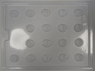 Moule à chocolat Fleur - Mini bouton de rose - Bouchée (B-F49)