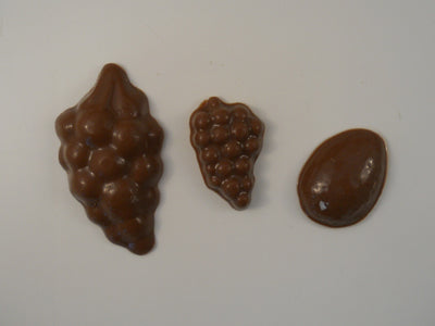 Moule à chocolat - Raisin - Banane - Poire - Cerise - Bouchée - Alimentaire (B-F55)