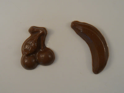Moule à chocolat - Raisin - Banane - Poire - Cerise - Bouchée - Alimentaire (B-F55)