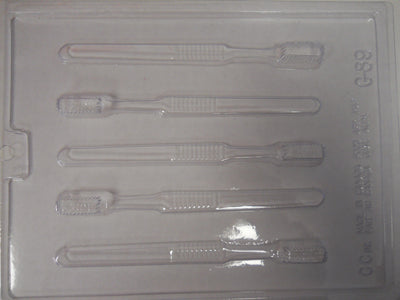 Moule à chocolat - Brosse à dents - Bouchée (B-G89)