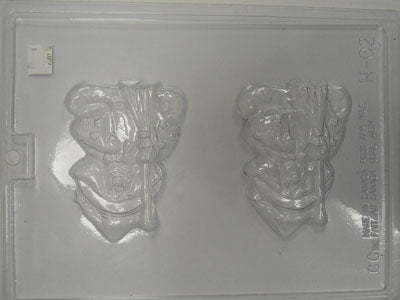 Moule à chocolat Halloween - Sorciere - Bouchées (B-H02)