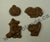 Moule à chocolat Halloween - Mini - Citrouille - Sorcière - Chauve Souris - Chat - Bouchée (B-H07)