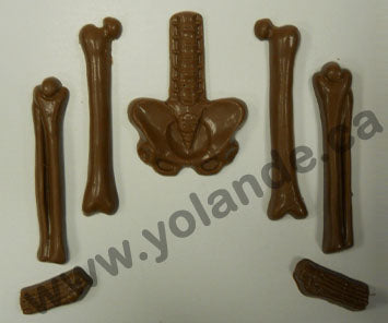 Moule à chocolat Halloween - Squelette - Bouchée (B-H100)