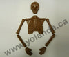 Moule à chocolat Halloween - Squelette - Bouchée (B-H100)