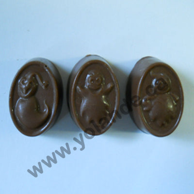 Moule à chocolat Halloween - Fantôme - Bouchée (B-H101)