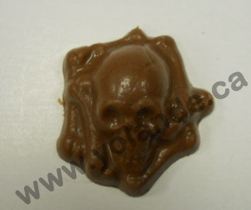 Moule à chocolat Halloween - Tête de mort - Bouchée (B-H103)