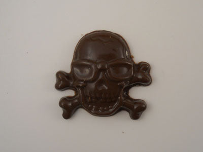 Moule à chocolat Halloween - Fantôme - Squelette - Tête de mort - Bouchée (B-H30)