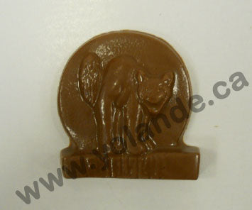 Moule à chocolat Halloween - Chat - Hibou - Maison - Bouchée (B-H67)