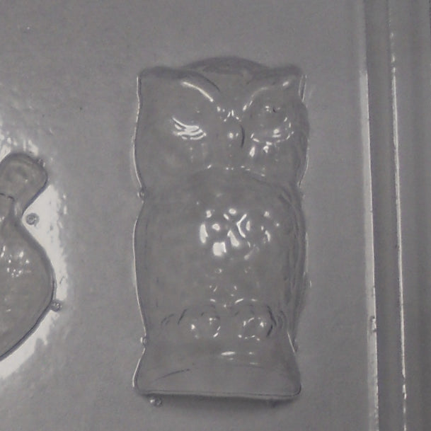 Moule à chocolat Halloween - Hibou - Sorcière - Bouchée (B-H70)