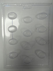 Moule à chocolat - Ovale - Bouchée (B-I101)