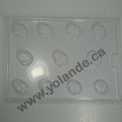 Moule à chocolat - Rond - Bouchée (B-I108)