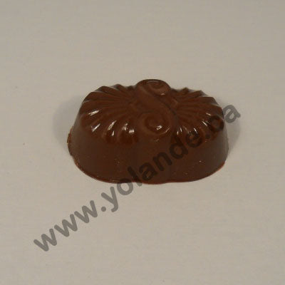 Moule à chocolat - ovale - Bouchée (B-I123)