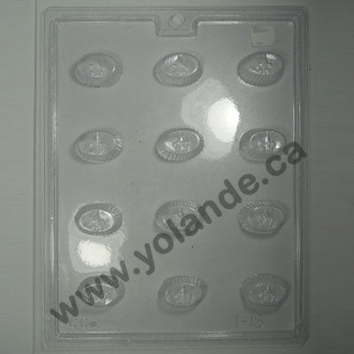 Moule à chocolat - Bouchée - St-Jean Baptiste (B-I15)