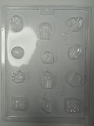 Moule à chocolat Praliné - Bouchées assorties (B-I227)