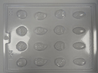 Moule à chocolat Praliné - Bouchées assorties (B-I24)