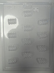 Moule à chocolat - Rectangle - Bouchée (B-I30)