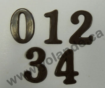 Moule à chocolat - Chiffres - Bouchée (B-L04)