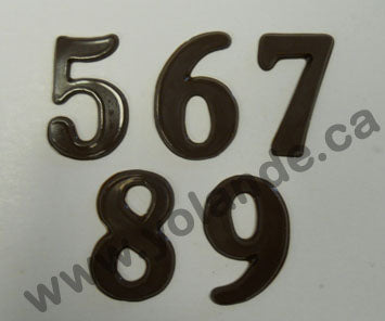 Moule à chocolat - Chiffres - Bouchée (B-L04)
