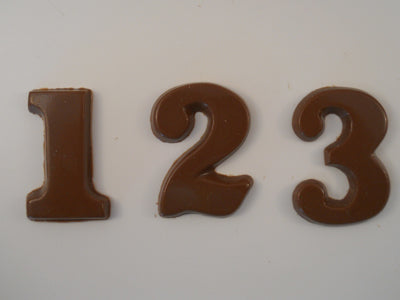 Moule à chocolat - Chiffres - Bouchée (B-L05)