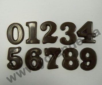 Moule à chocolat - Chiffres - Bouchée (B-L05)