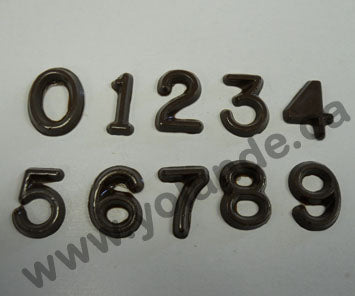 Moule à chocolat - Chiffres - Happy birthday- Bouchée (B-L06)