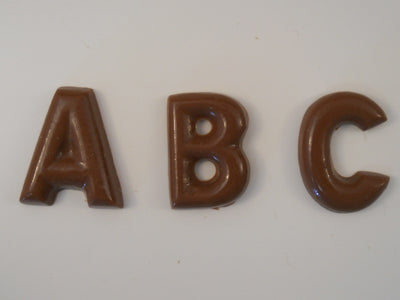 Moule à chocolat - Lettres de l'alphabet - Bouchée (B-L08)