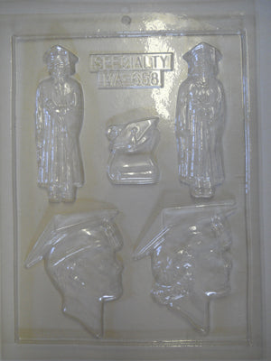 Homme - Femme - gradué environ 4 1/2" - Bouchée - Graduation (MA-658)