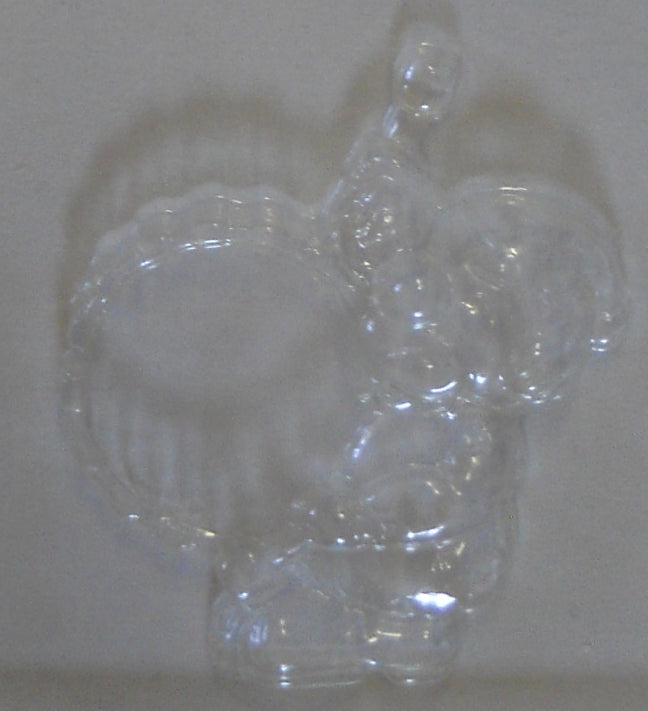 Clowns musiciens 2" - violon - guitare - cor - tambour - saxophone - Bouchée (MA-706)