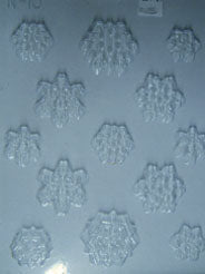 Moule à chocolat Noël - Flocon de neige - Bouchée (B-N10)