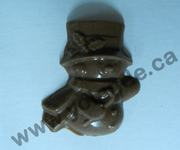 Moule à chocolat Noël - Bonhomme de neige - Bouchée (B-N101)