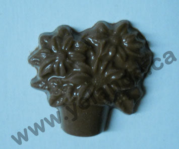 Moule à chocolat Noël - Poinsettia - Bouchée (B-N114)