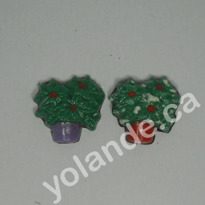 Moule à chocolat Noël - Poinsettia - Bouchée (B-N114)