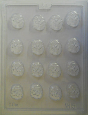 Moule à chocolat Noël - Père Noël - Figure - Bouchée (B-N115)