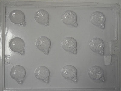 Moule à chocolat Noël - Boule de Noël - Bouchée (B-N13)