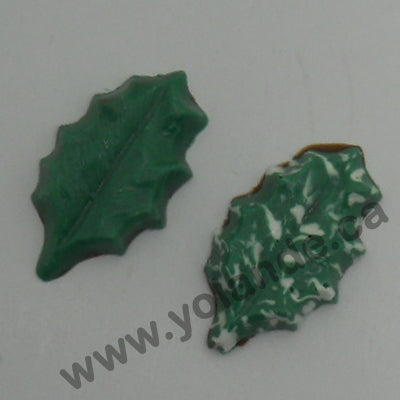 Moule à chocolat Noël - Feuille de houx - Bouchée (B-N165)