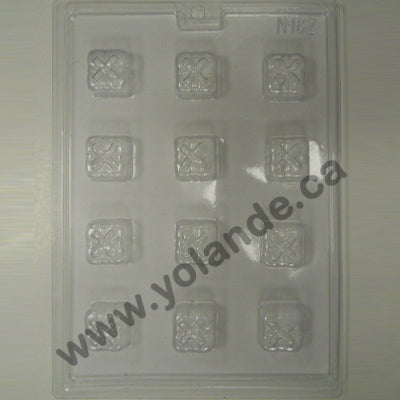 Moule à chocolat Noël - Cadeau - Bouchée (B-N182)