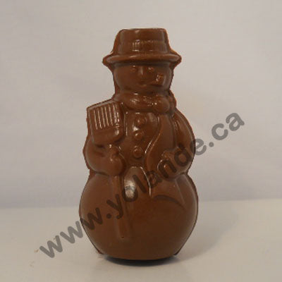 Moule à chocolat Noël - Bonhomme de Neige en 3d (D-N200)