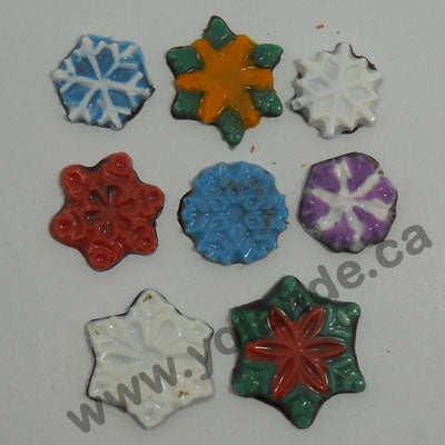 Moule à chocolat Noël - Flocon de neige - Bouchée (B-N204)