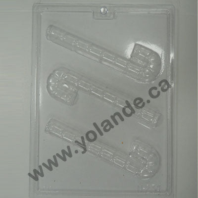 Moule à chocolat Noël - Canne de Noël (B-N234)