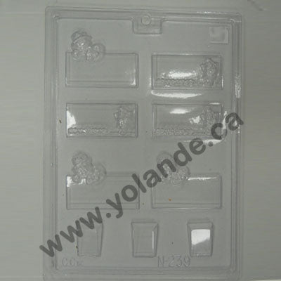 Moule à chocolat Noël - Plaque de Noël (B-N239)