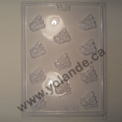 Moule à chocolat Noël - Ange - Bouchée (B-N243)