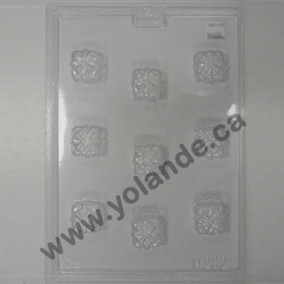 Moule à chocolat Noël - Cadeaux - Bouchée (B-N282)