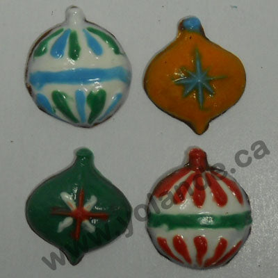 Moule à chocolat Noël - Boule de Noël à l'ancienne - Bouchée (B-N308)