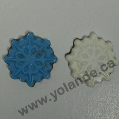 Moule à chocolat Noël - Flocon de neige - Bouchée (B-N335)