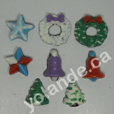 Moule à chocolat Noël - Assorties - Bouchée (B-N36)