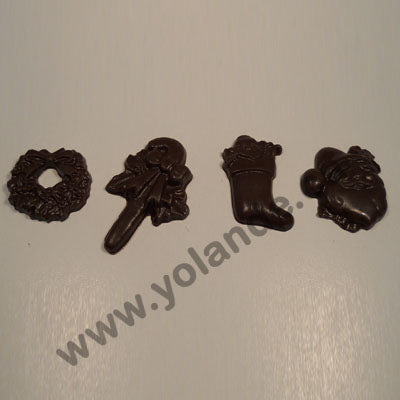 Moule à chocolat Noël - Assorties - Bouchée (B-N38)
