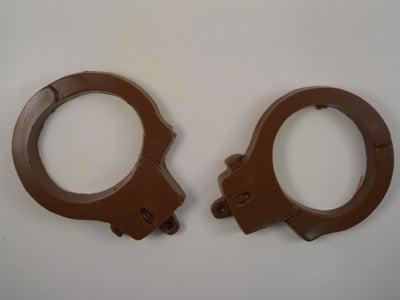 Moule à chocolat Métier - Policier - menottes - plaque - matraque - radio - Bouchée (B-O10)