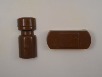 Moule à chocolat Métier - Infirmière - thermomètre - marteau - bouteille de médicaments - Bouchée (B-O11)