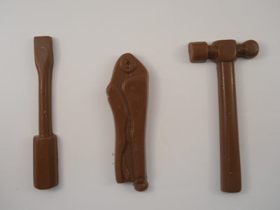 Moule à chocolat Métier - Coffre à outils - Marteau - Tourne vis - Pince (B-O02)